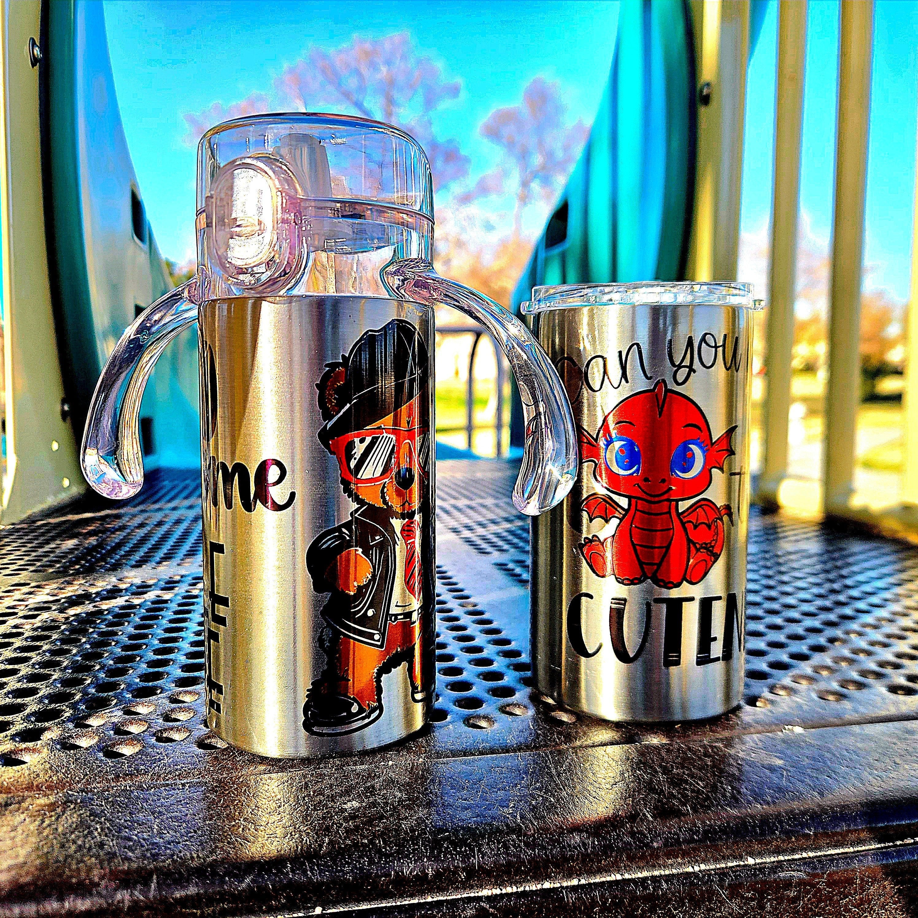 Grow With Me 12oz Duo Stainless Tumbler - Coffee Quips Custom Drinkware
