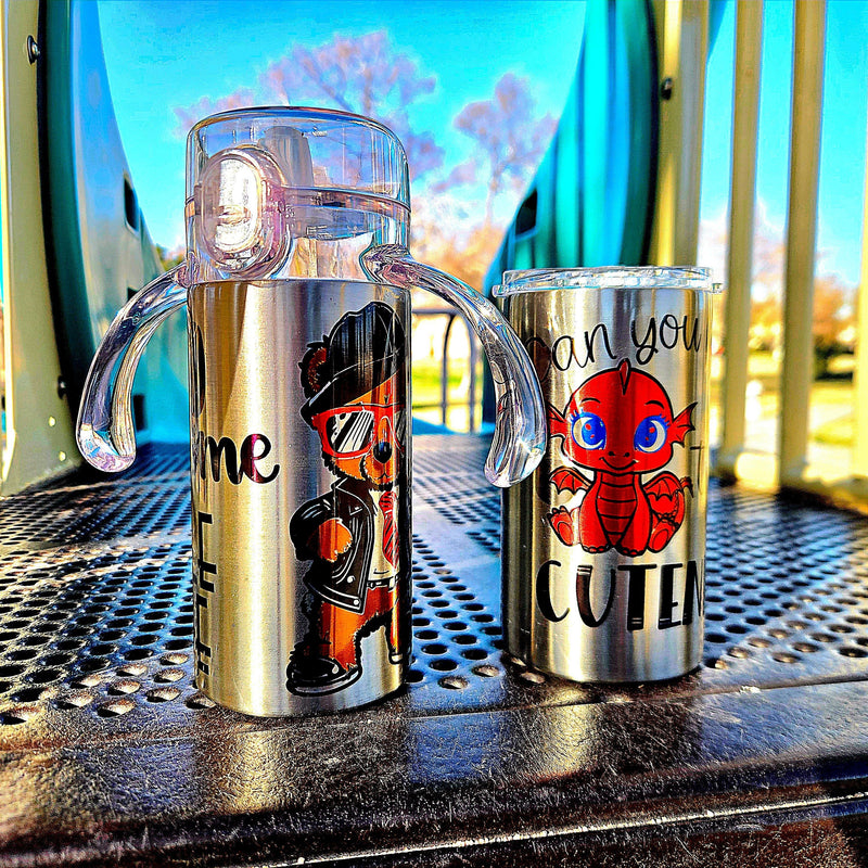 Grow With Me 12oz Duo Stainless Tumbler - Coffee Quips Custom Drinkware