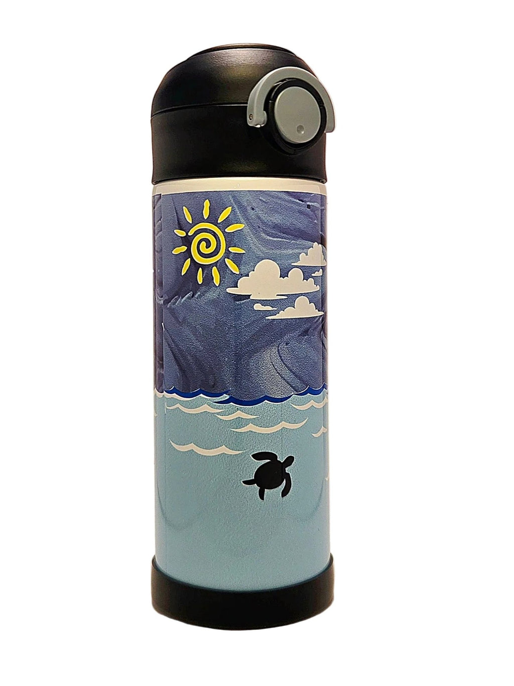 12oz Dream Big Sippy Cup with flip top lid - Kids water bottle - Coffee Quips Custom Drinkware