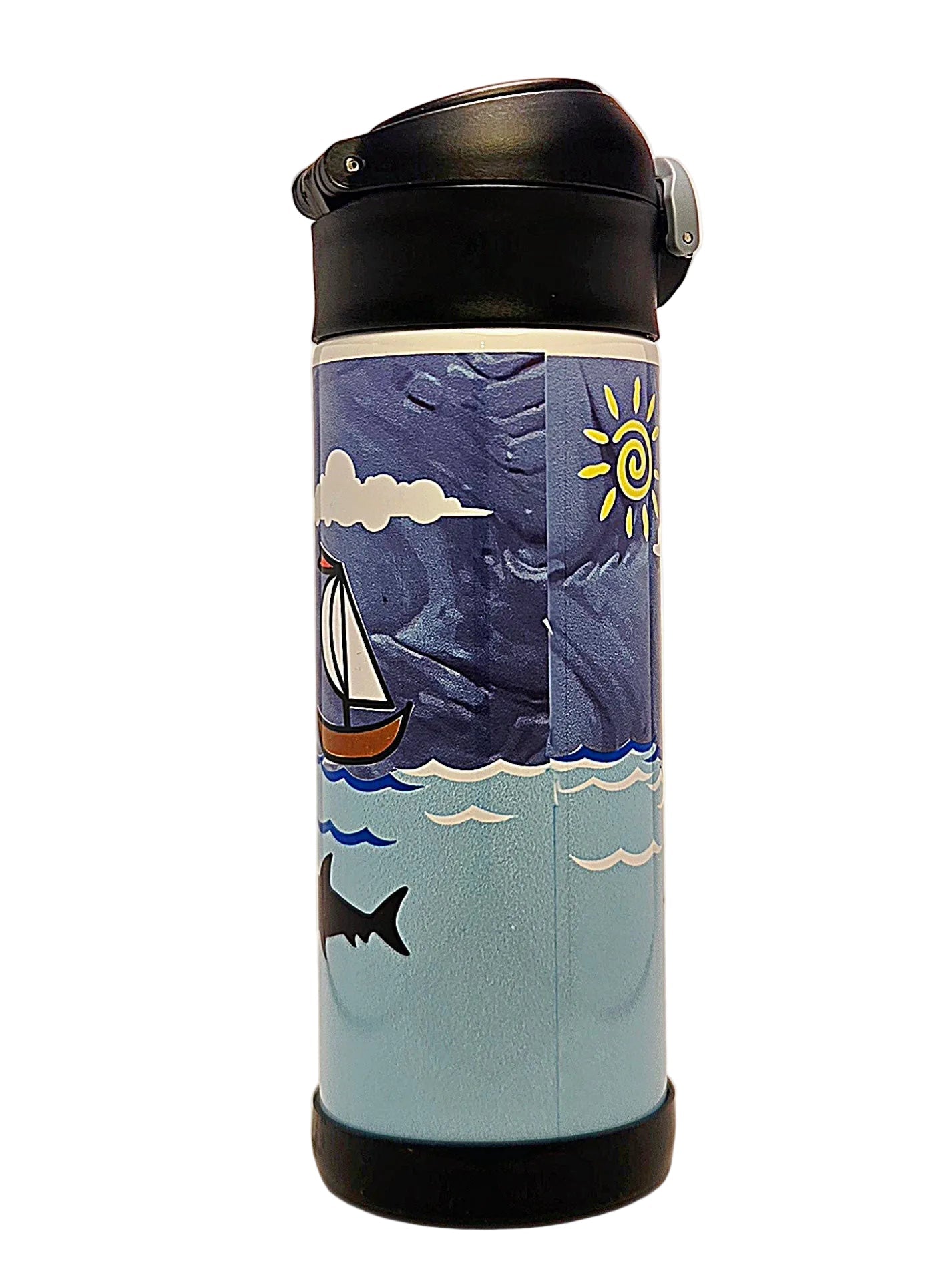 12oz Dream Big Sippy Cup with flip top lid - Kids water bottle - Coffee Quips Custom Drinkware