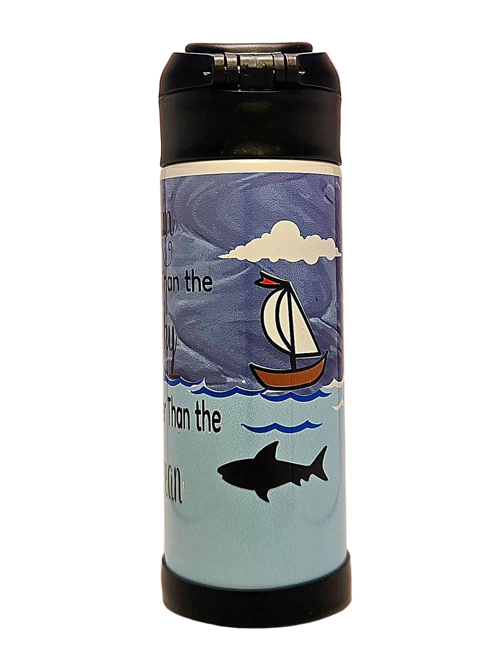 12oz Dream Big Sippy Cup with flip top lid - Kids water bottle - Coffee Quips Custom Drinkware