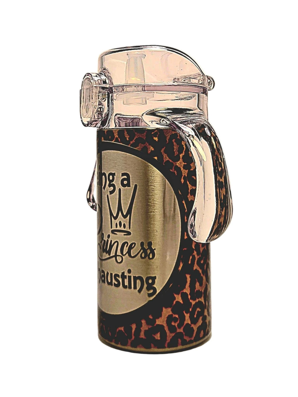 12oz Stainless Grow With Me Toddler insulated Tumbler - Being a Princess is Exhausting - Coffee Quips Custom Drinkware