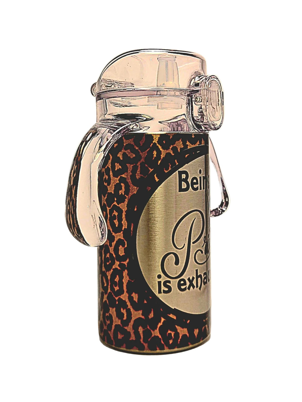 12oz Stainless Grow With Me Toddler insulated Tumbler - Being a Princess is Exhausting - Coffee Quips Custom Drinkware