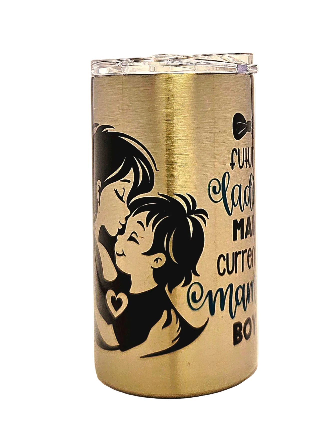 12oz Toddler First Tumbler: Mama's Boy Edition BPA-free cup - Coffee Quips Custom Drinkware