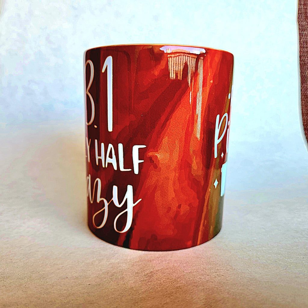 13.1 Half Marathon Ceramic Coffee Mug - Funny Runner Gift - Coffee Quips Custom Drinkware