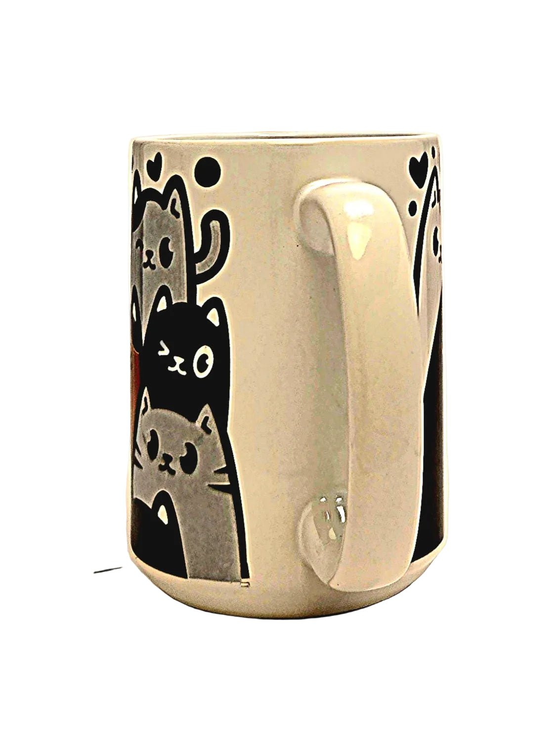 15oz Cat Crowd Premium Ceramic Coffee Mug - For the cat lover that cannot get enough - Coffee Quips Custom Drinkware
