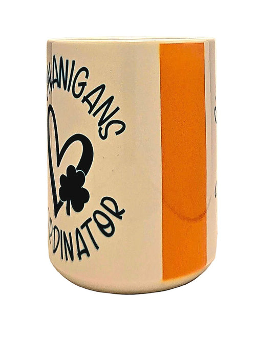 15oz Funny Shenanigans Coordinator Dishwasher Safe Ceramic Coffee Mug - Coffee Quips Custom Drinkware