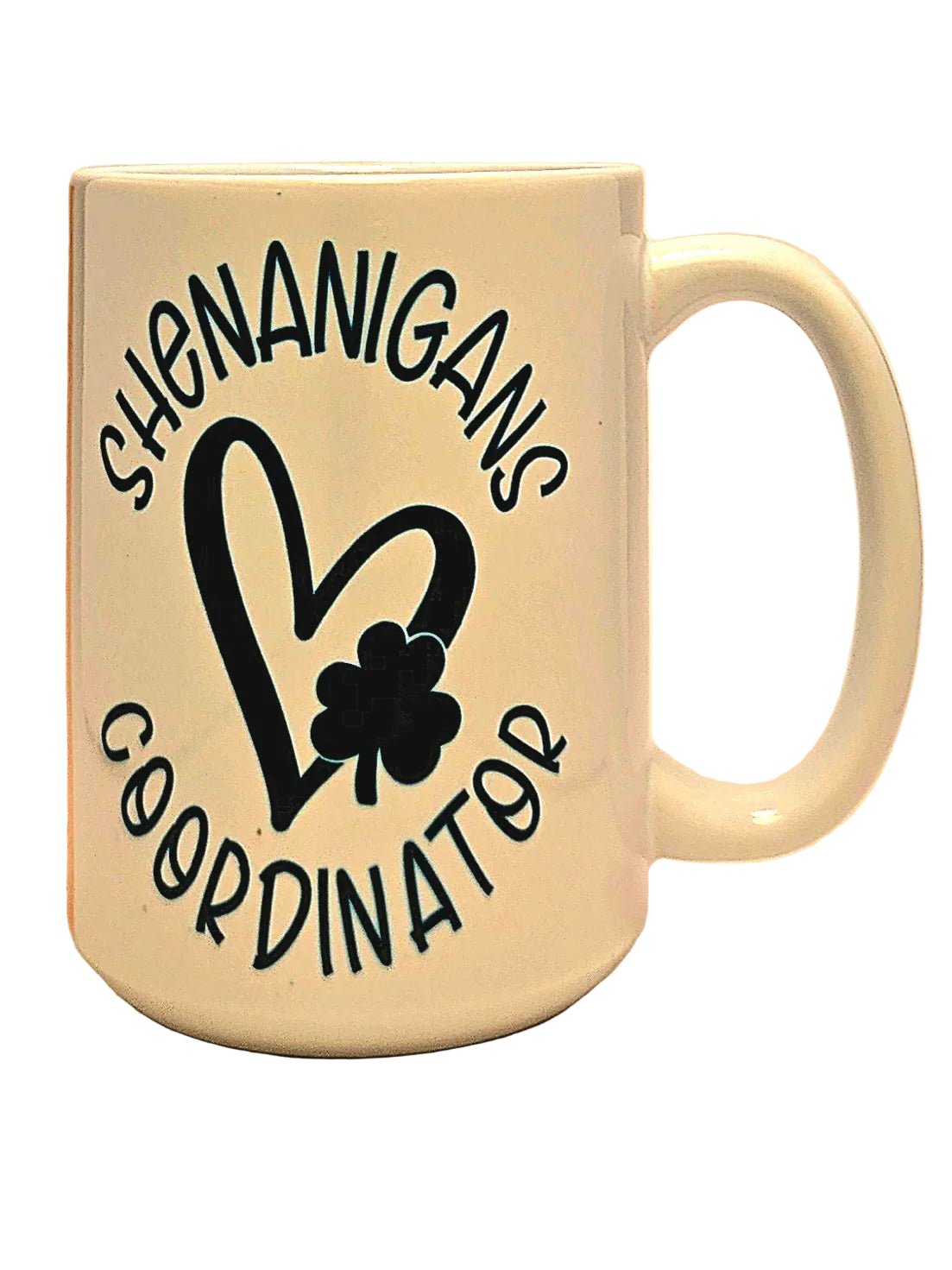 15oz Funny Shenanigans Coordinator Dishwasher Safe Ceramic Coffee Mug - Coffee Quips Custom Drinkware