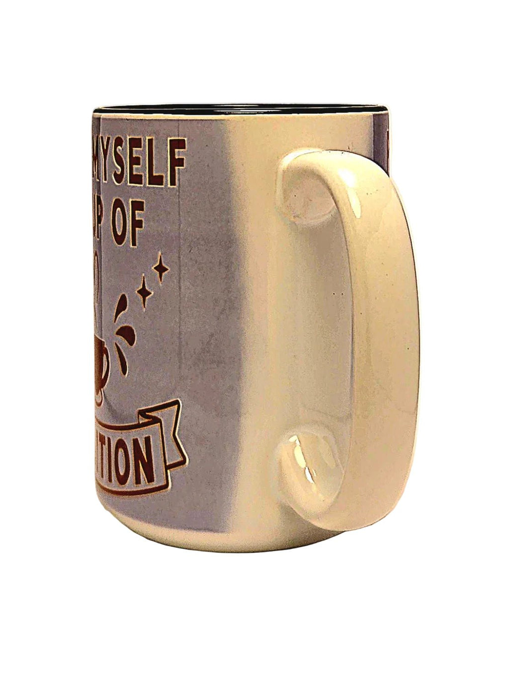 15oz Premium Funny Ceramic Coffee Mug - Pour Myself a Cup of Ambition - Coffee Quips Custom Drinkware