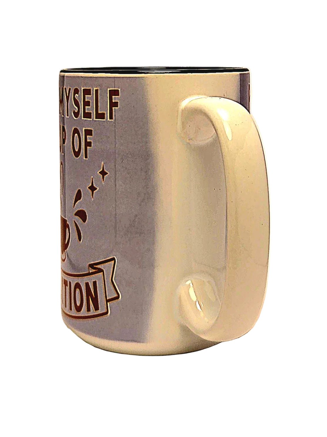 15oz Premium Funny Ceramic Coffee Mug - Pour Myself a Cup of Ambition - Coffee Quips Custom Drinkware