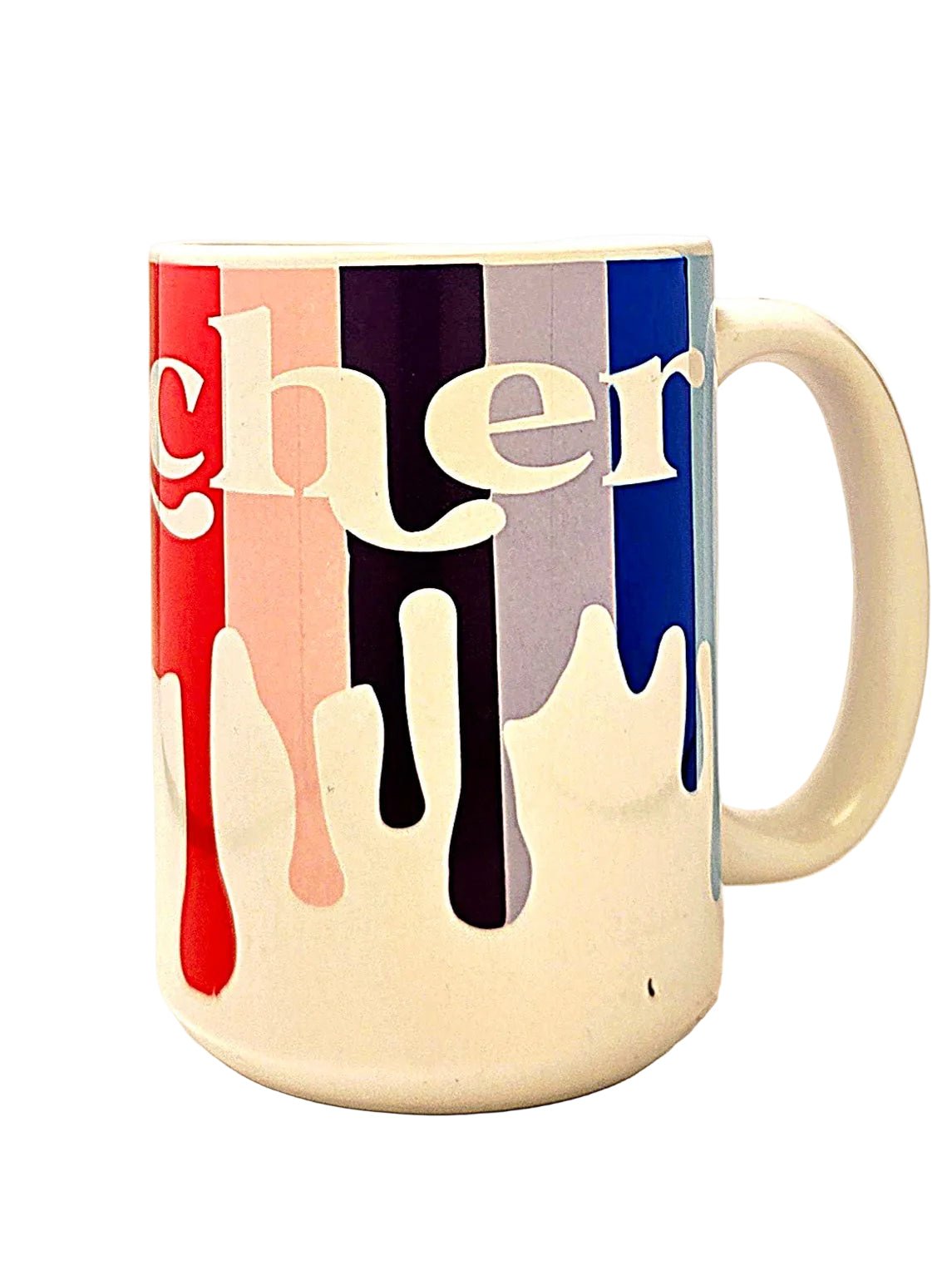 15oz Teacher colorful Ceramic Coffee Mug - Gift for Teachers - Coffee Quips Custom Drinkware