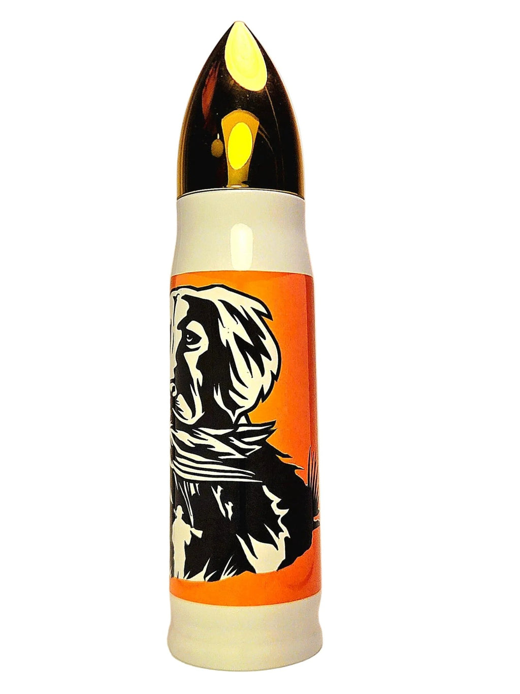 17oz Dogs and Duck Hunting Stainless Thermos Bullet Tumbler - Coffee Quips Custom Drinkware