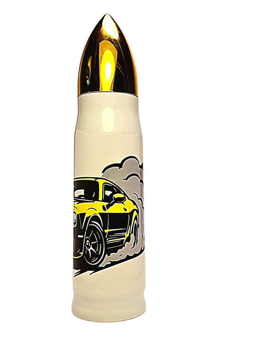 17oz Drop the Hammer Challenger Muscle - Stainless Thermos Bullet Tumbler - Coffee Quips Custom Drinkware