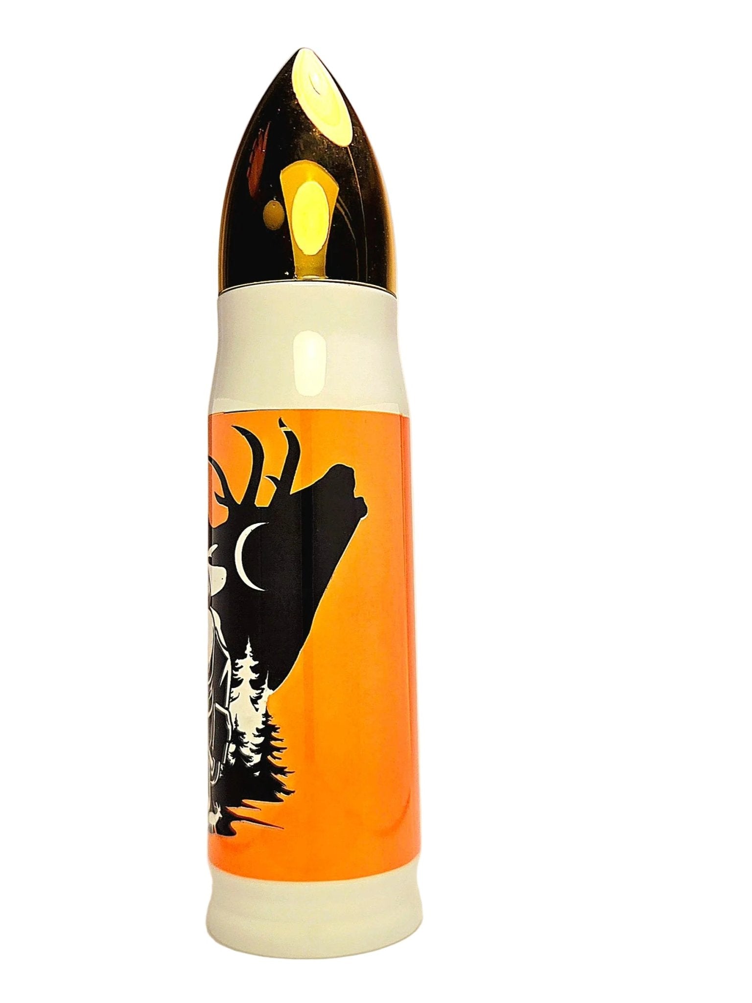 17oz Hunting Stainless Steel Thermos Bullet Tumbler - Coffee Quips Custom Drinkware