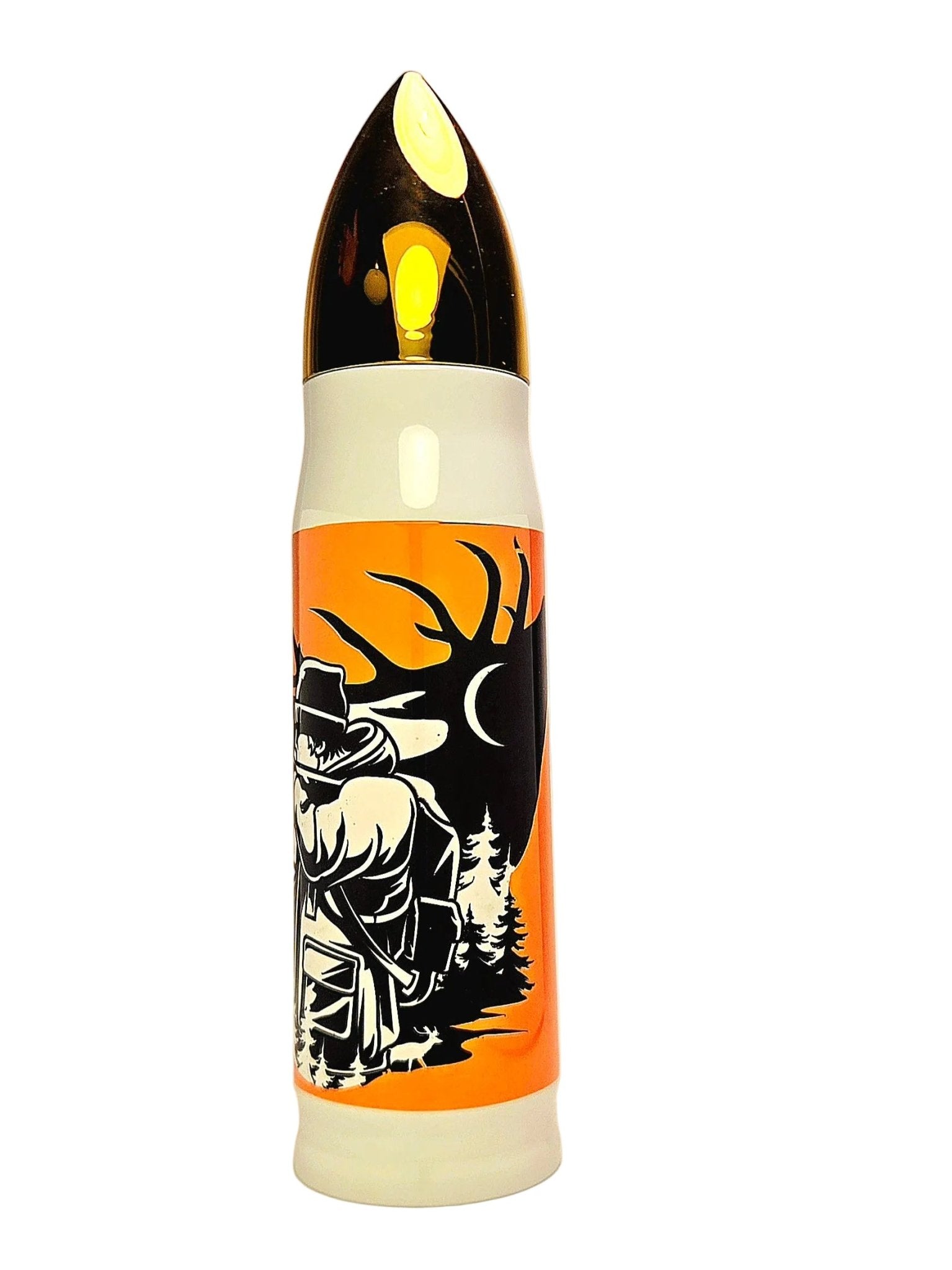 17oz Hunting Stainless Steel Thermos Bullet Tumbler - Coffee Quips Custom Drinkware
