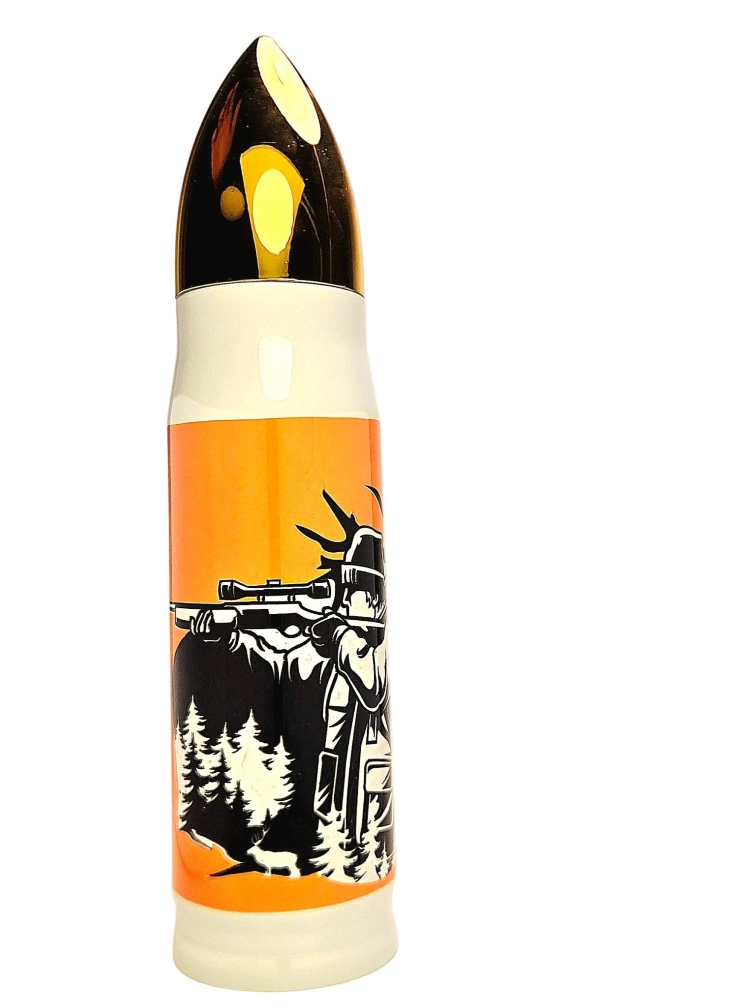 17oz Hunting Stainless Steel Thermos Bullet Tumbler - Coffee Quips Custom Drinkware