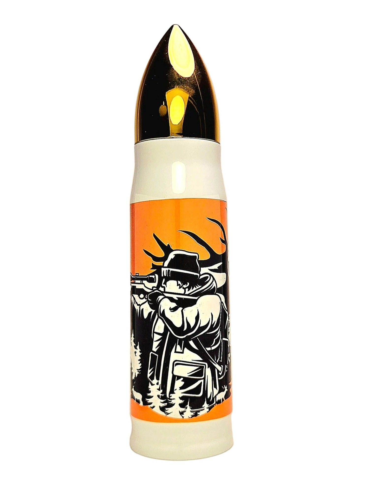 17oz Hunting Stainless Steel Thermos Bullet Tumbler - Coffee Quips Custom Drinkware