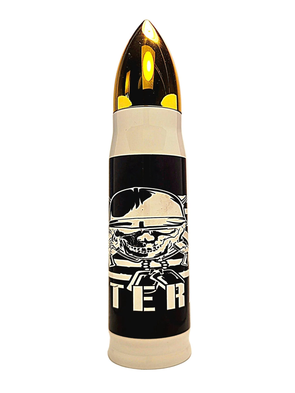 17oz Veteran Stainless Thermos Bullet Tumbler - Coffee Quips Custom Drinkware