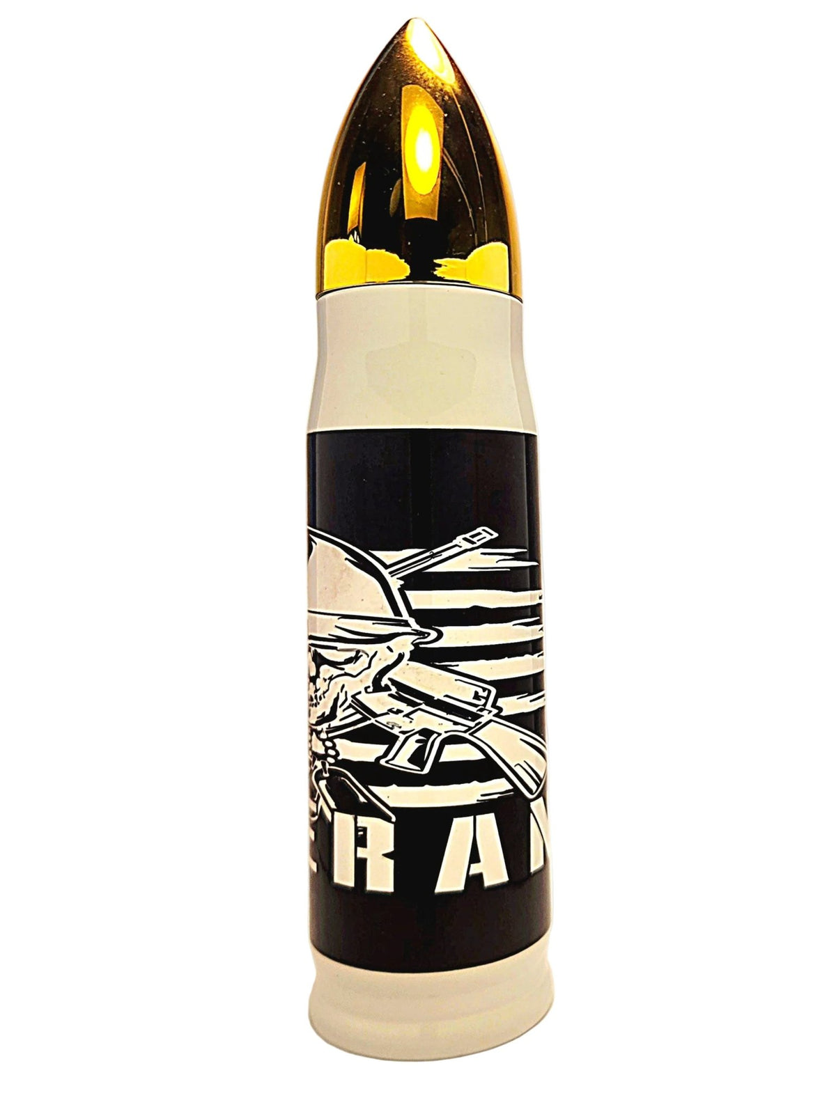 17oz Veteran Stainless Thermos Bullet Tumbler - Coffee Quips Custom Drinkware
