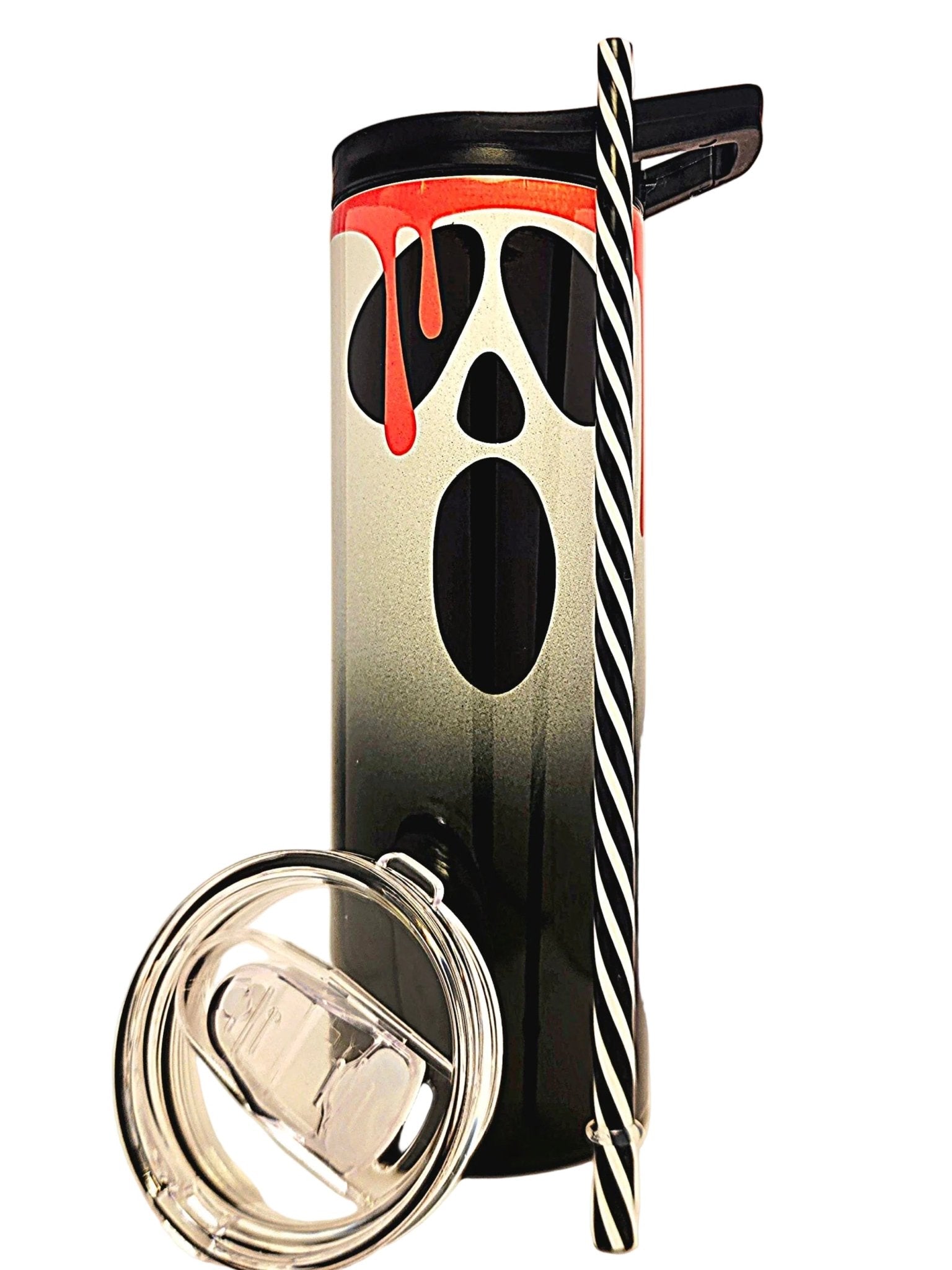20oz Bloody Ghost Halloween Spooky Stainless Tumbler - Coffee Quips Custom Drinkware