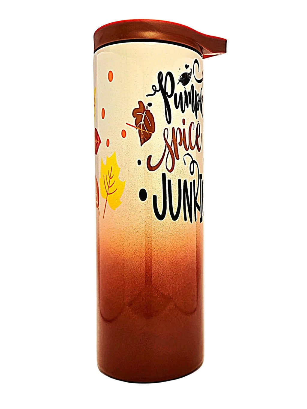 20oz Pumpkin Spice - Fall Season Stainless Tumbler - Coffee Quips Custom Drinkware