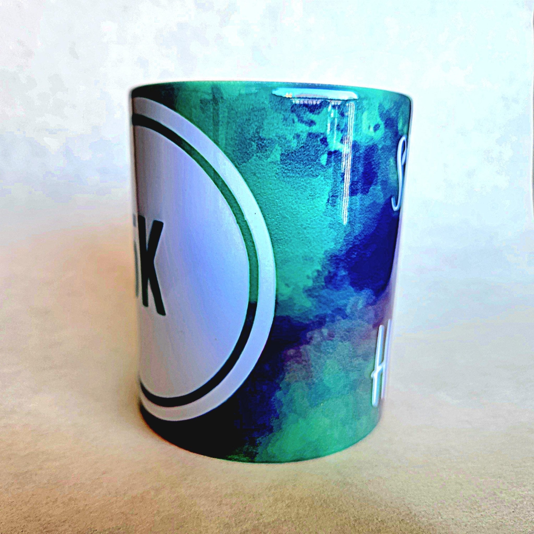 5K Finisher Ceramic Coffee Mug - Coffee Quips Crafted Design - Coffee Quips Custom Drinkware