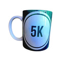 5K Finisher Ceramic Coffee Mug - Coffee Quips Crafted Design - Coffee Quips Custom Drinkware