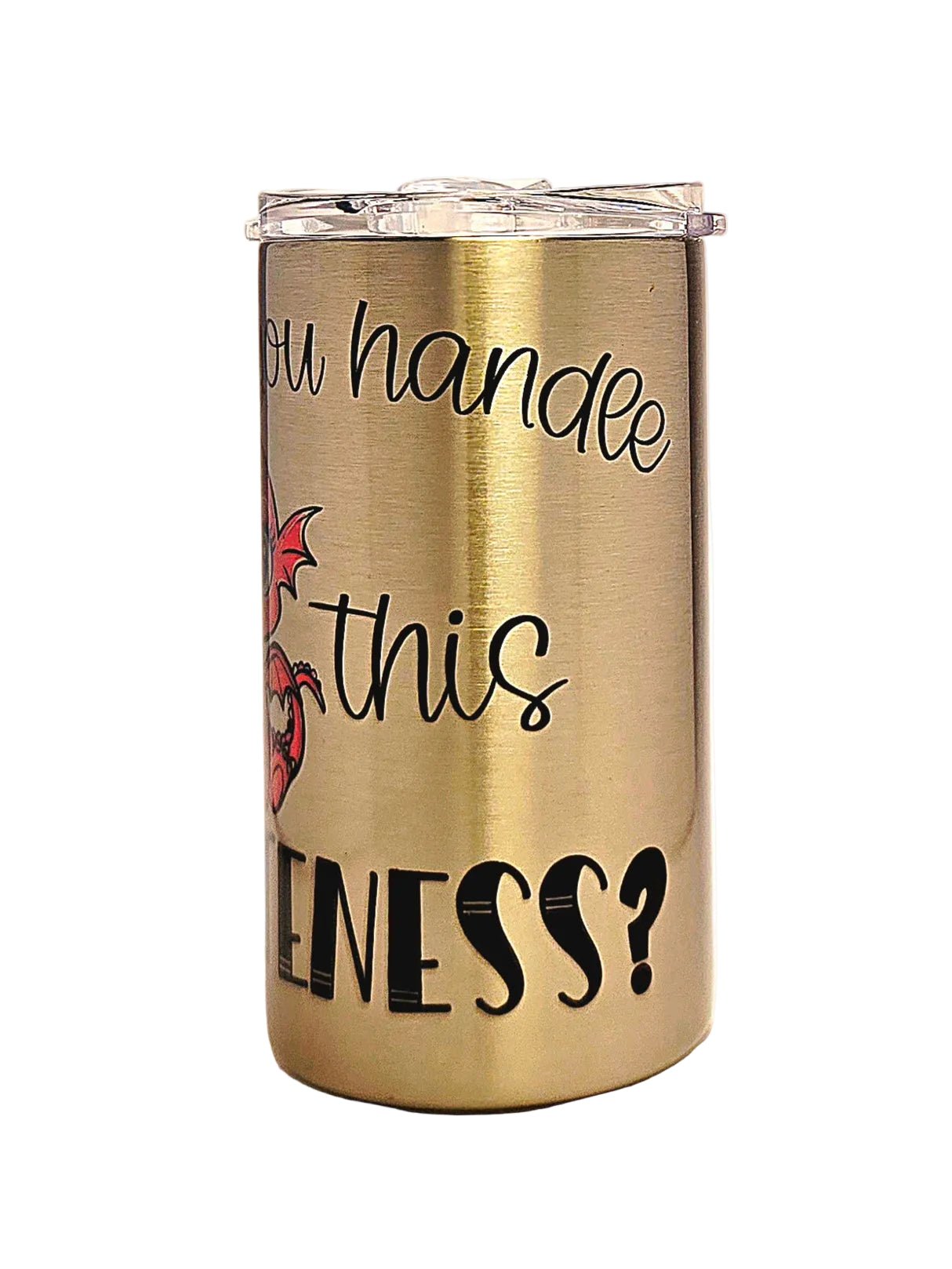 Adorable Dragon Toddler Stainless Steel Tumbler - BPA-Free Lid - Coffee Quips Custom Drinkware
