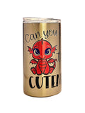 Adorable Dragon Toddler Stainless Steel Tumbler - BPA-Free Lid - Coffee Quips Custom Drinkware