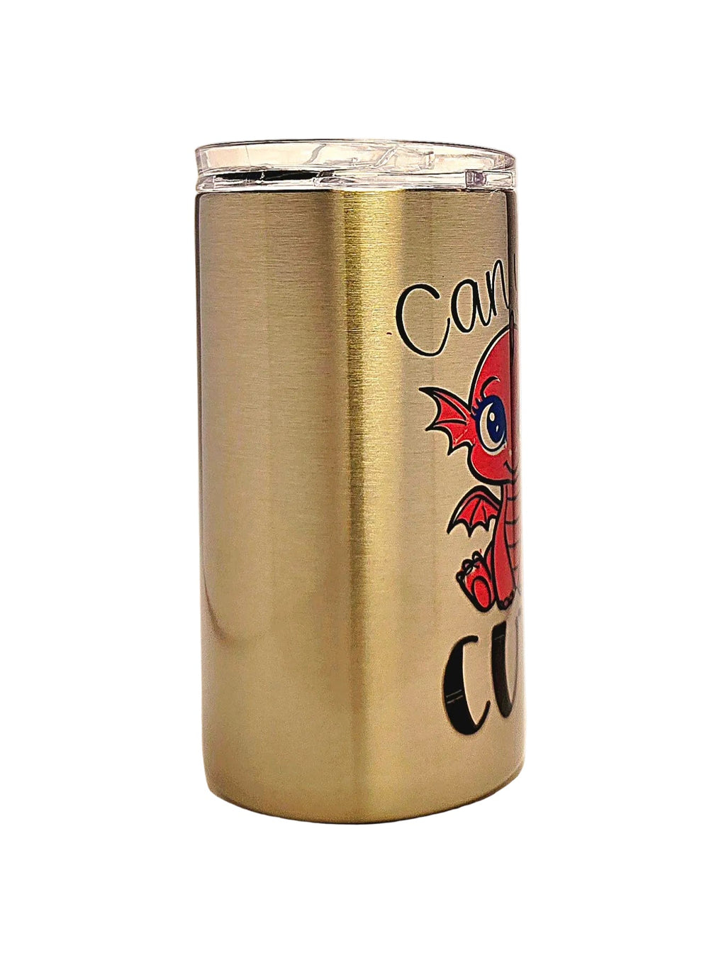 Adorable Dragon Toddler Stainless Steel Tumbler - BPA-Free Lid - Coffee Quips Custom Drinkware