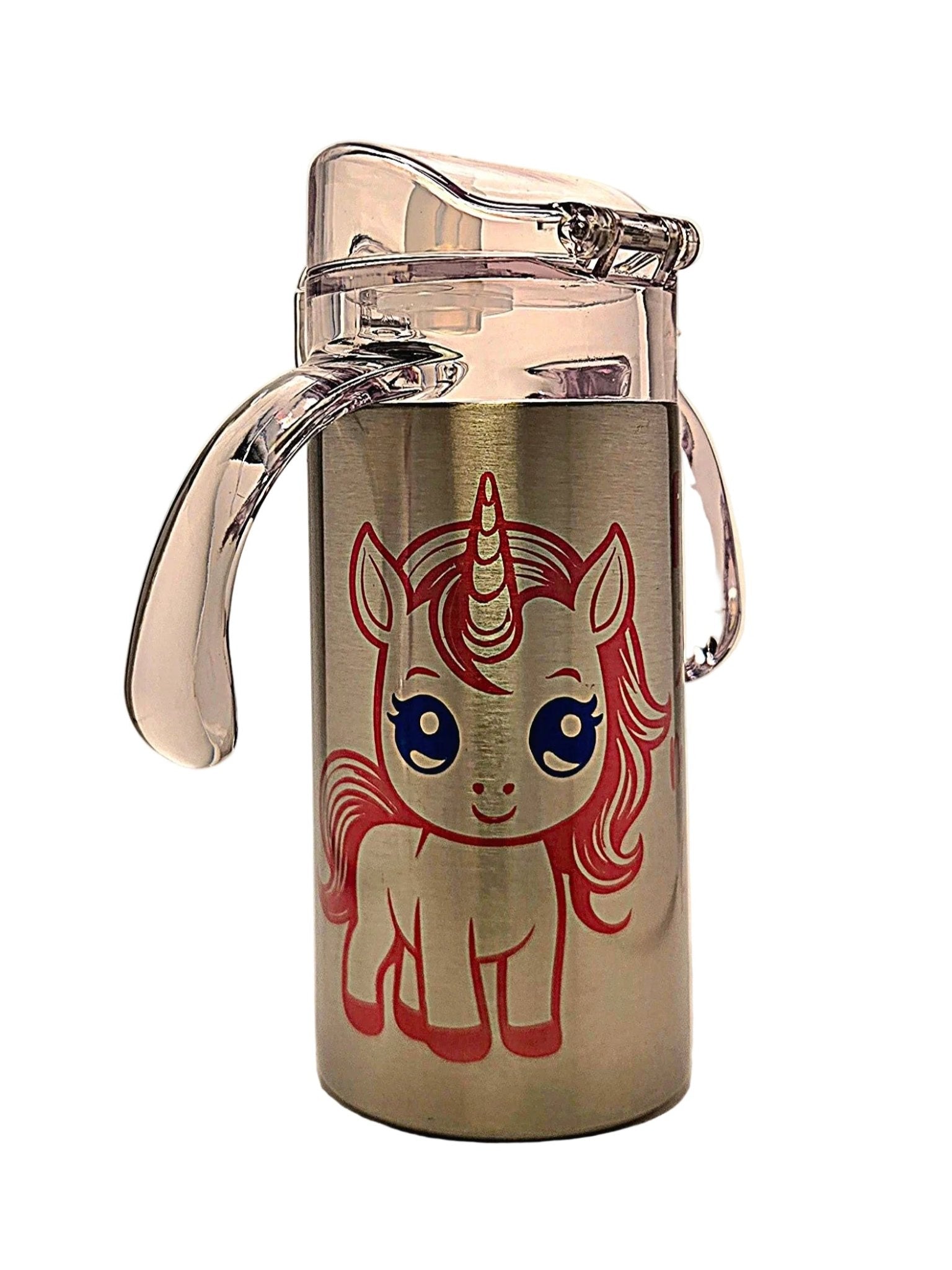 Adorable Grow With Me toddler funny quote in pink stainless tumbler BPA free dual lid - Coffee Quips Custom Drinkware