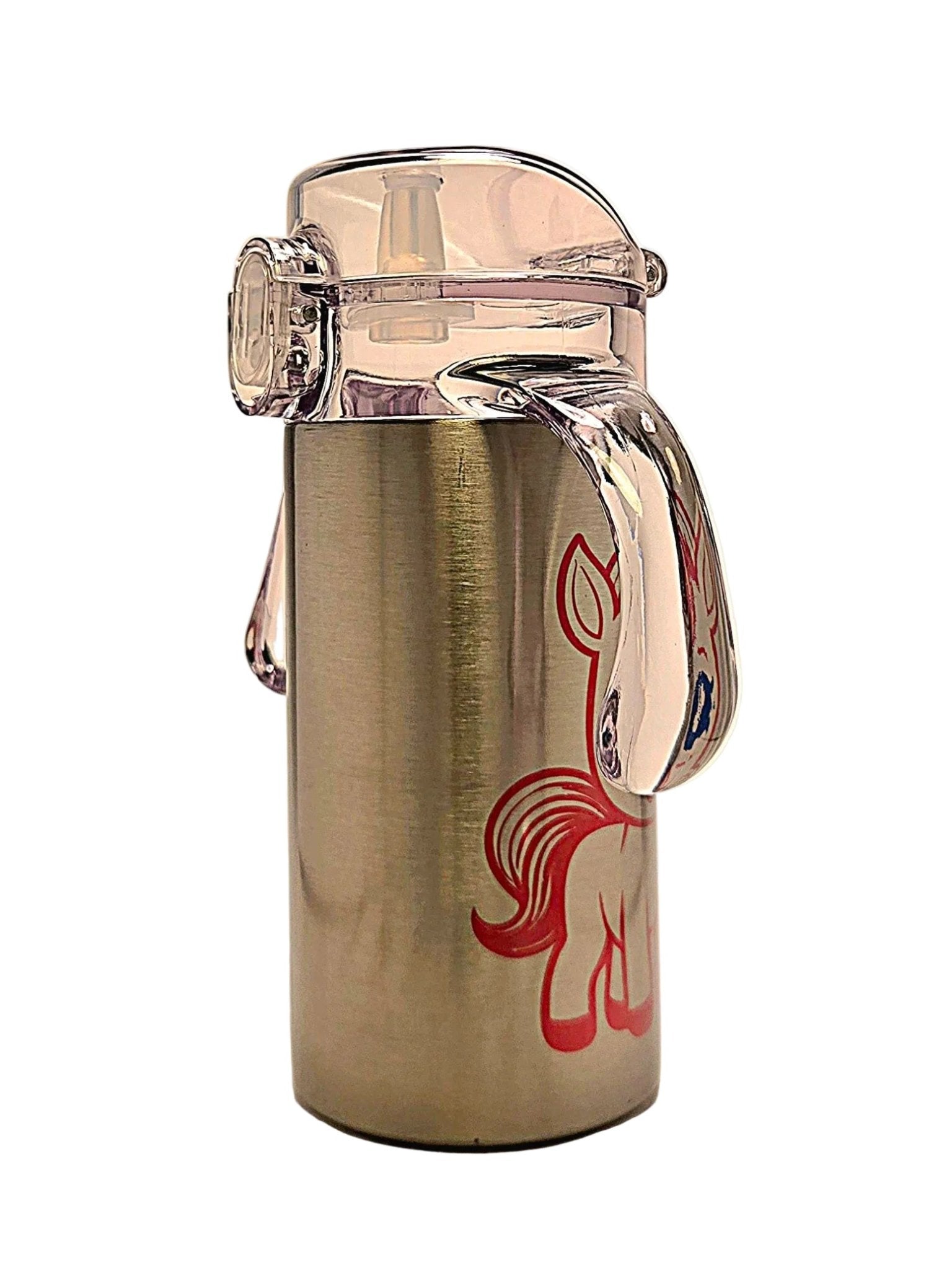 Adorable Grow With Me toddler funny quote in pink stainless tumbler BPA free dual lid - Coffee Quips Custom Drinkware