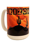 Arizona Souvenir Mug - 15oz Ceramic Travel Keepsake - Coffee Quips Custom Drinkware