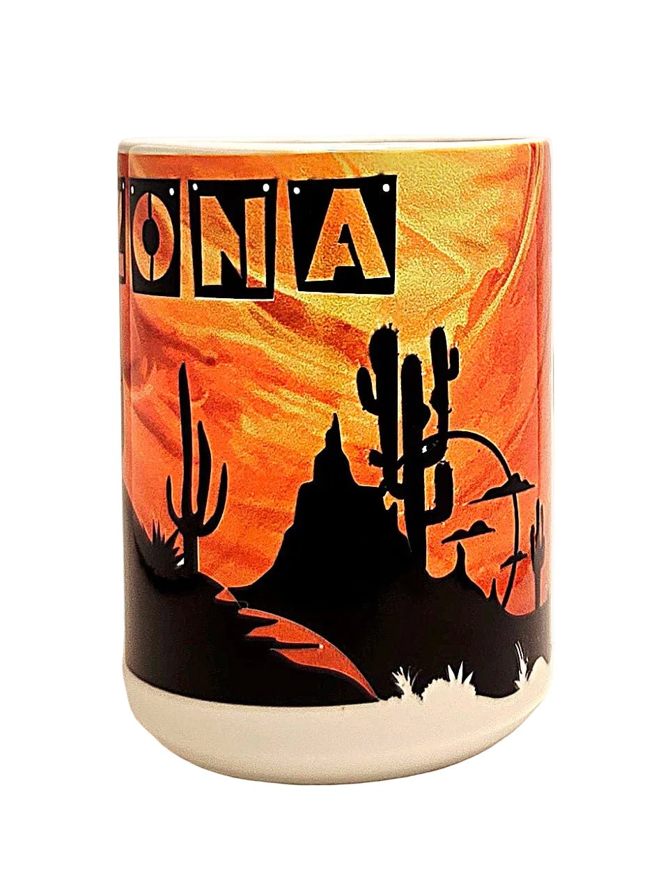 Arizona Souvenir Mug - 15oz Ceramic Travel Keepsake - Coffee Quips Custom Drinkware