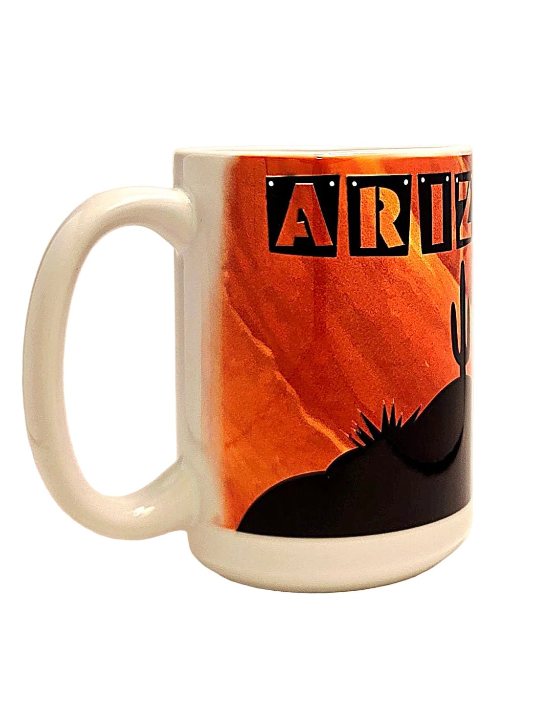 Arizona Souvenir Mug - 15oz Ceramic Travel Keepsake - Coffee Quips Custom Drinkware