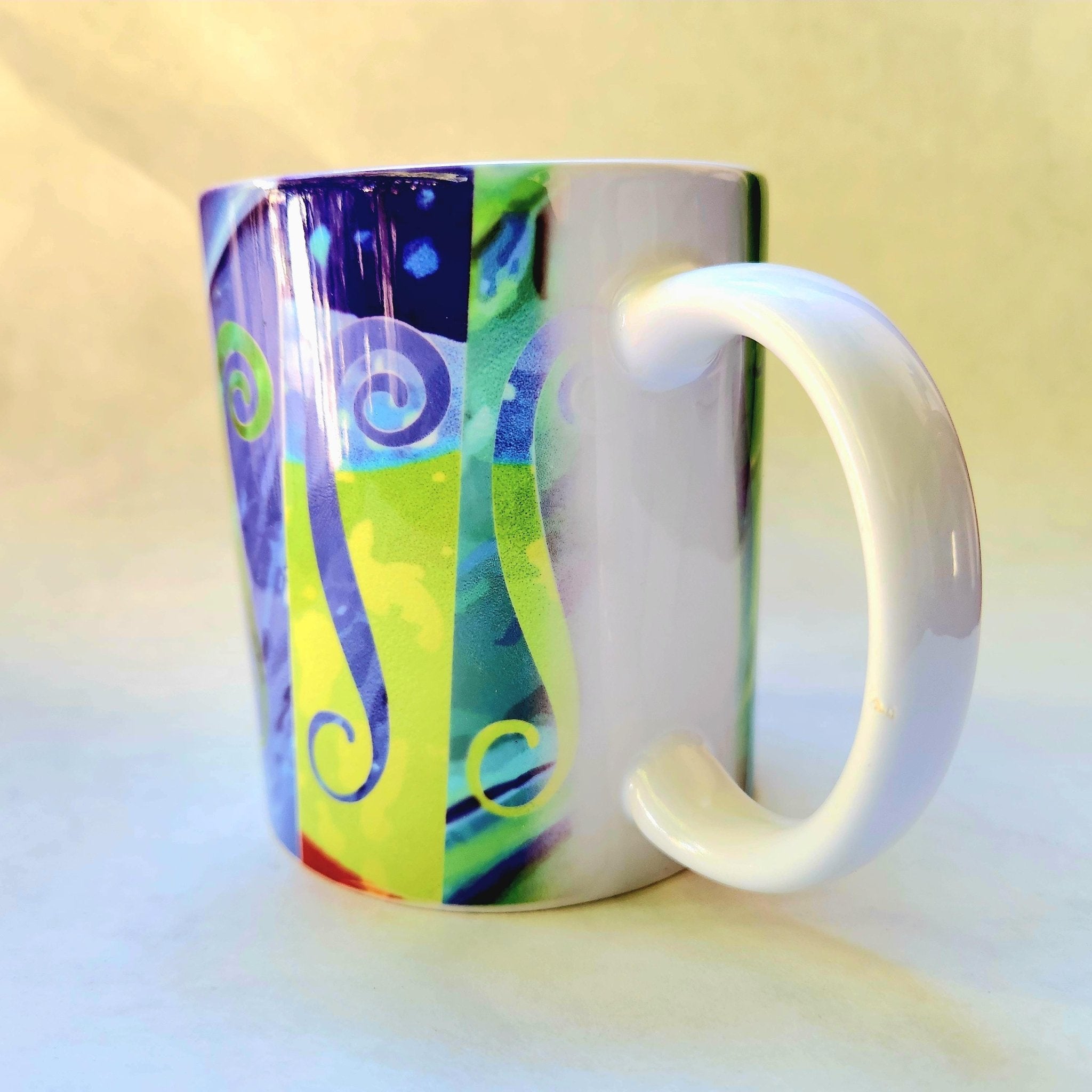 Artistic Ceramic Coffee Mug: Unique Design, Crafted Quips - Coffee Quips Custom Drinkware