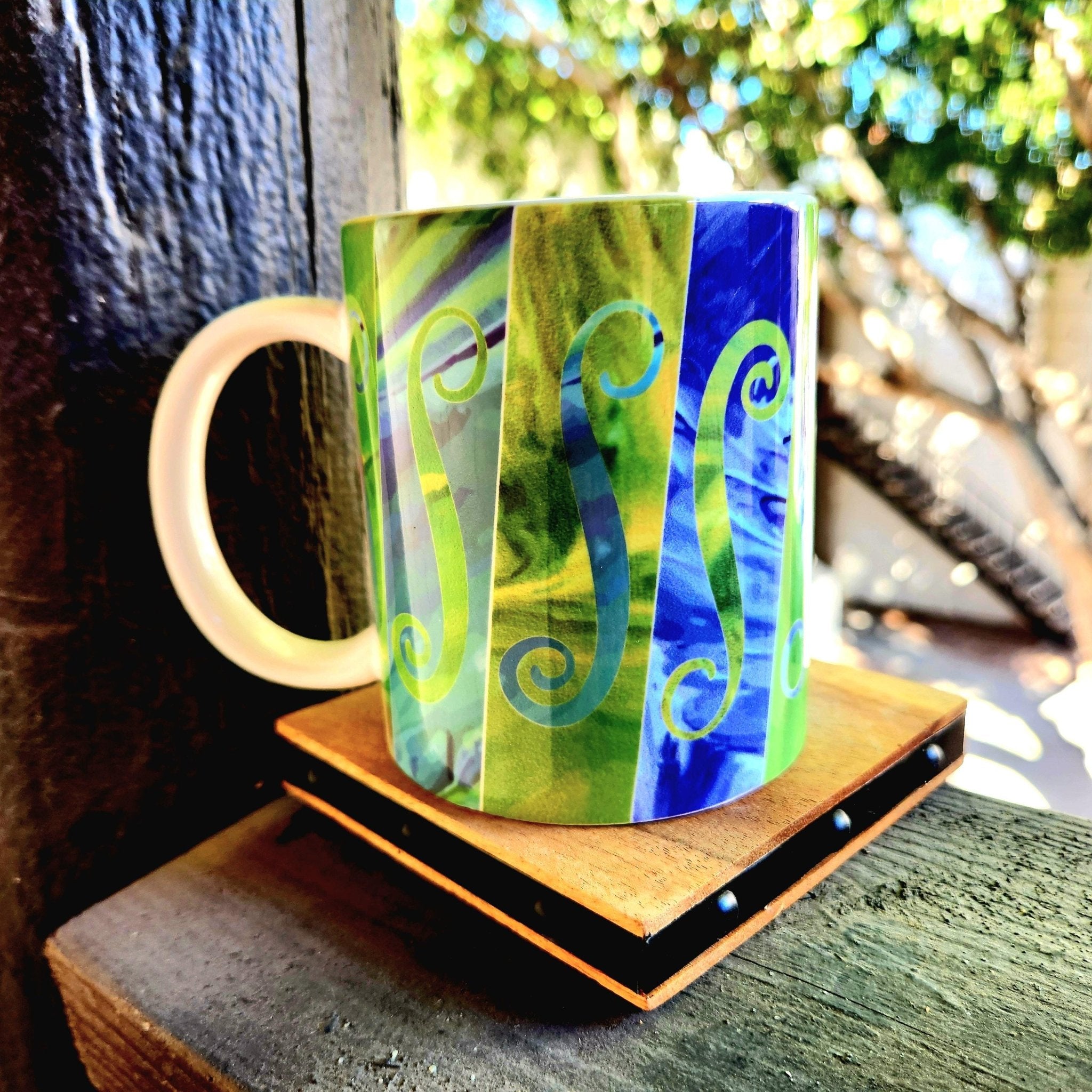 Artistic Ceramic Coffee Mug: Unique Design, Crafted Quips - Coffee Quips Custom Drinkware