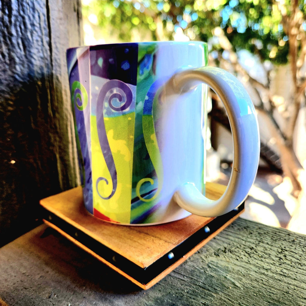 Artistic Ceramic Coffee Mug: Unique Design, Crafted Quips - Coffee Quips Custom Drinkware