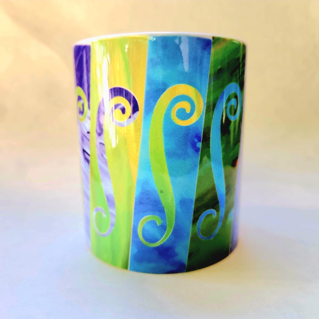 Artistic Ceramic Coffee Mug: Unique Design, Crafted Quips - Coffee Quips Custom Drinkware