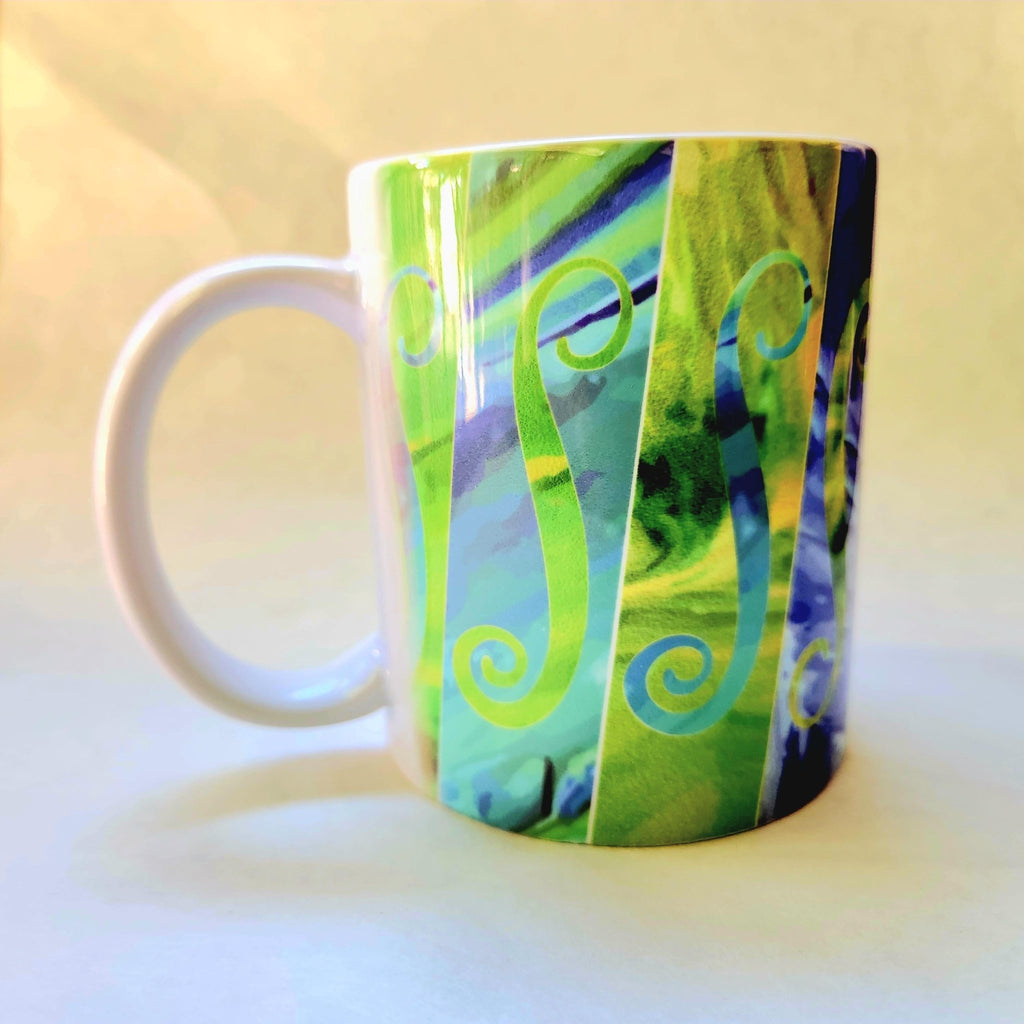 Artistic Ceramic Coffee Mug: Unique Design, Crafted Quips - Coffee Quips Custom Drinkware