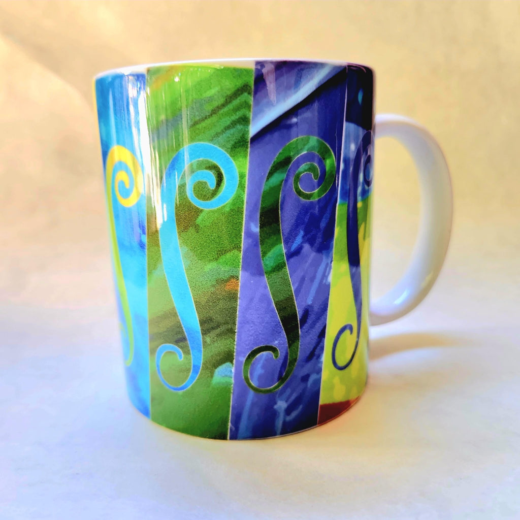 Artistic Ceramic Coffee Mug: Unique Design, Crafted Quips - Coffee Quips Custom Drinkware