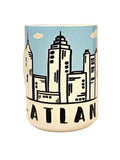 Atlanta Souvenir Mug - 15oz Ceramic Travel Keepsake - Coffee Quips Custom Drinkware