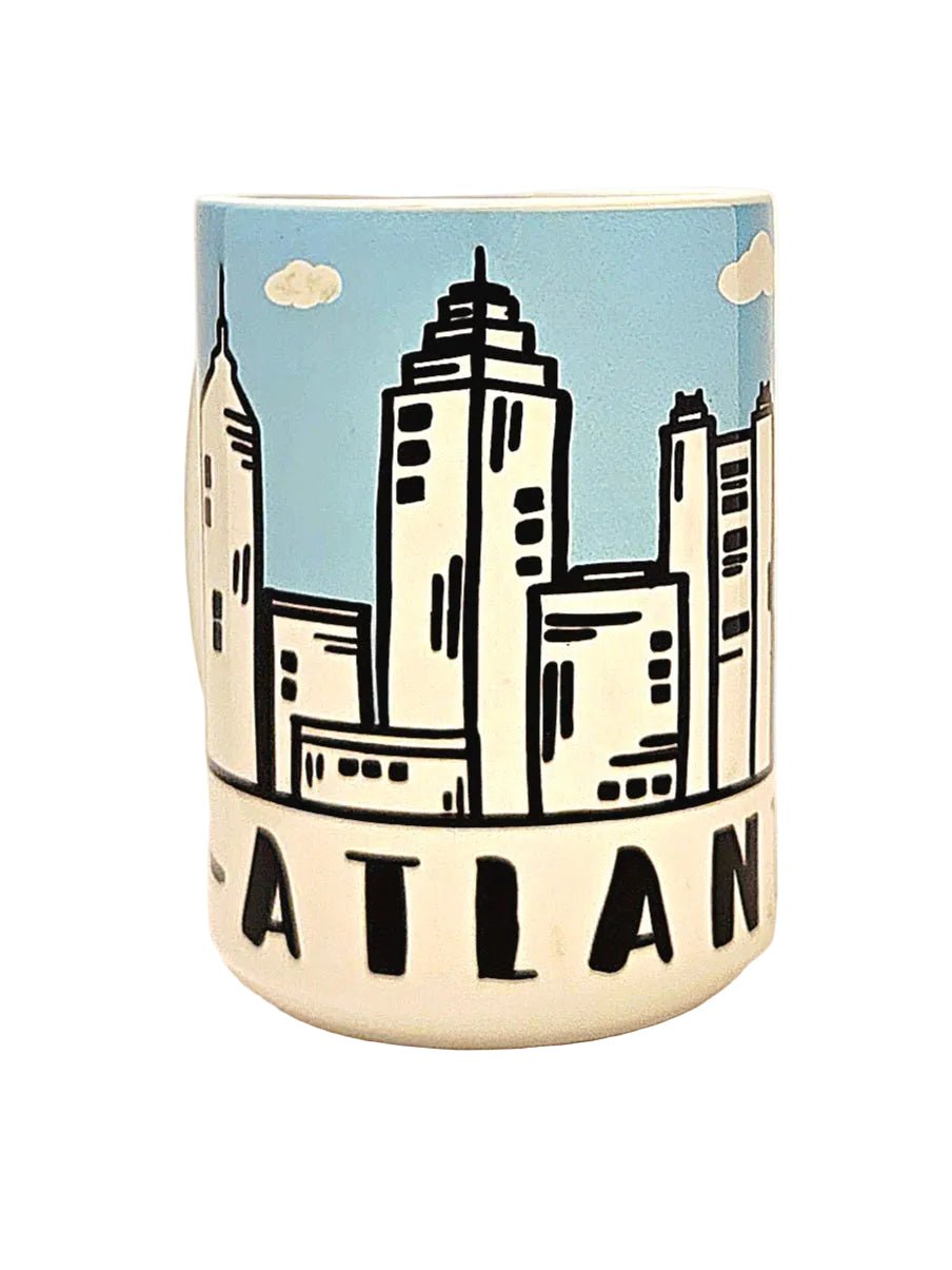 Atlanta Souvenir Mug - 15oz Ceramic Travel Keepsake - Coffee Quips Custom Drinkware