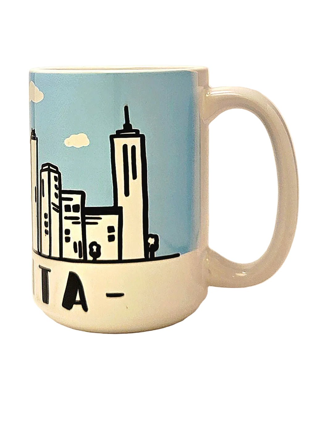 Atlanta Souvenir Mug - 15oz Ceramic Travel Keepsake - Coffee Quips Custom Drinkware