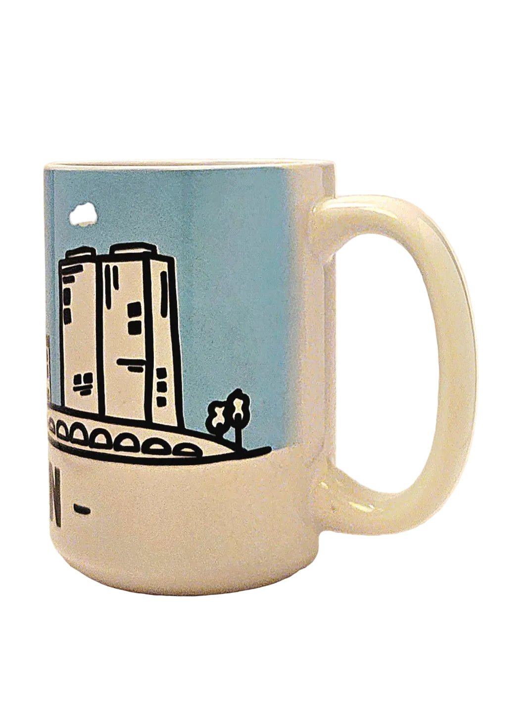 Austin Souvenir Mug - 15oz Ceramic Travel Keepsake - Coffee Quips Custom Drinkware