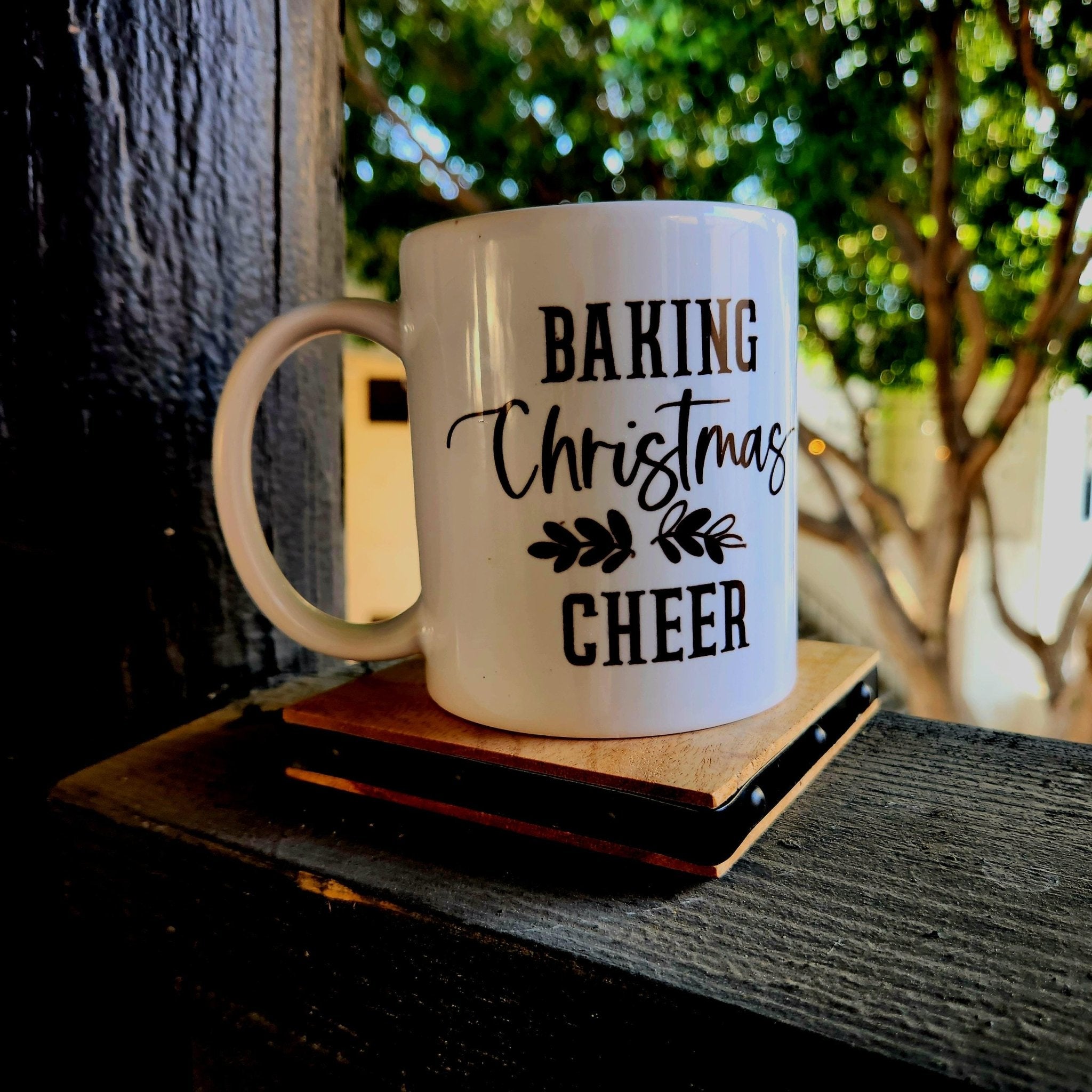 Baking Christmas Cheer Ceramic Coffee Mug - Coffee Quips Custom Drinkware