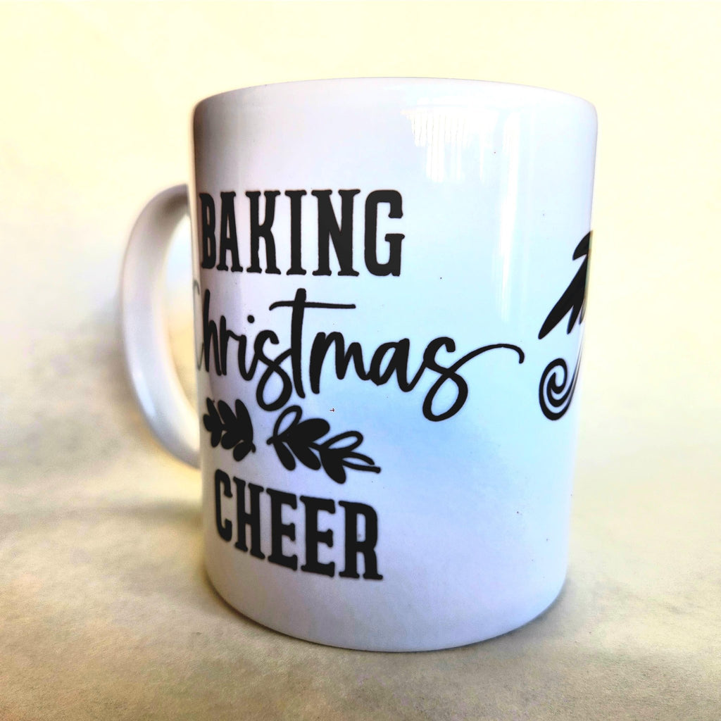 Baking Christmas Cheer Ceramic Coffee Mug - Coffee Quips Custom Drinkware