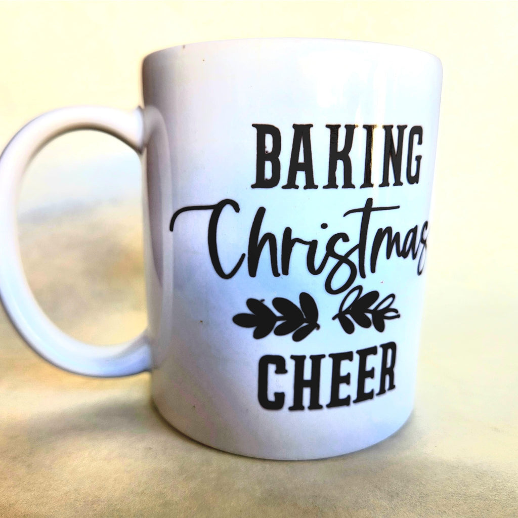 Baking Christmas Cheer Ceramic Coffee Mug - Coffee Quips Custom Drinkware
