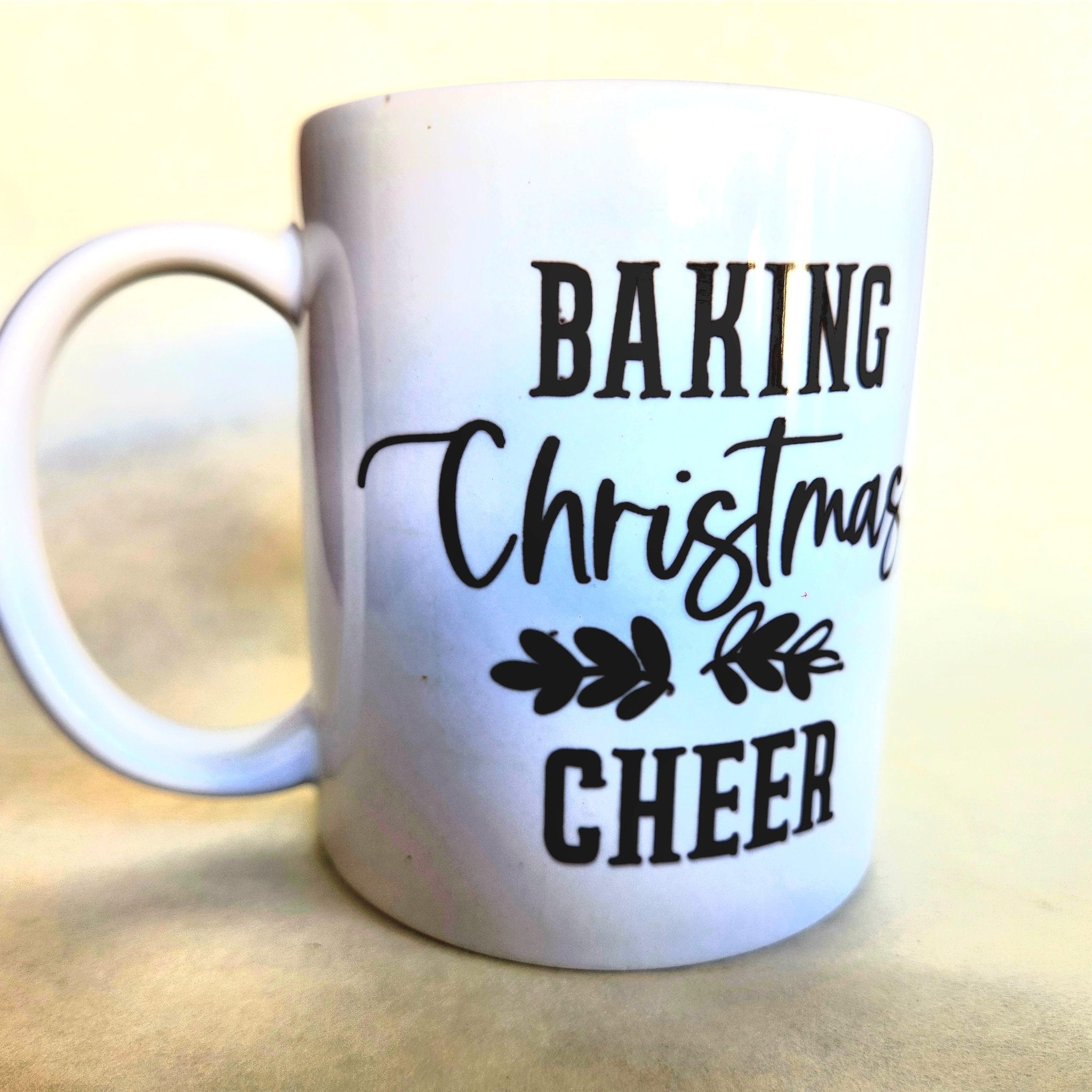 Baking Christmas Cheer Ceramic Coffee Mug - Coffee Quips Custom Drinkware