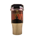 Beautiful Arizona Landscape Sunrise Souvenir Stainless Tumbler with handle and tri sip lid - Coffee Quips Custom Drinkware